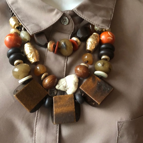 CHICOS Chunky Necklace NWOT - Picture 1 of 6
